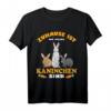 Zuhause ist wo meine Kaninchen sind - Lustiges Kaninchen T-Shirt für Kinder und Tierliebhaber, Geschenkidee zum Geburtstag und Weihnachten