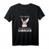 Mir reichts ich geh zu meinen Kaninchen T-Shirt – Lustiges Hasen Gesicht mit Sonnenbrille und rotem Kopftuch für Tierliebhaber, Frauen & Kinder