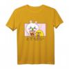 Kawaii süßer Anime Hase und Ente trinken Bubble Tea T-Shirt – Perfektes Geschenk für Manga- und Anime-Liebhaber, Tochter, Schwester & Nichte