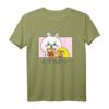 Kawaii süßer Anime Hase und Ente trinken Bubble Tea T-Shirt – Perfektes Geschenk für Manga- und Anime-Liebhaber, Tochter, Schwester & Nichte