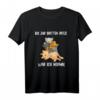 Bis zur dritten Katze war ich normal T-Shirt – Lustiges Katzen Design für Katzenliebhaber, perfekt als Geschenk zu Geburtstag & Weihnachten