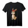 Süßes Bollenhut Häschen T-Shirt – Lustiges Schwarzwald Kaninchen Design, ideales Geschenk für Hasenliebhaber, Schwarzwald-Fans und Tierfreunde