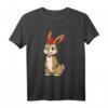 Süßes Bollenhut Häschen T-Shirt – Lustiges Schwarzwald Kaninchen Design, ideales Geschenk für Hasenliebhaber, Schwarzwald-Fans und Tierfreunde