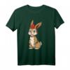 Süßes Bollenhut Häschen T-Shirt – Lustiges Schwarzwald Kaninchen Design, ideales Geschenk für Hasenliebhaber, Schwarzwald-Fans und Tierfreunde