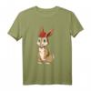 Süßes Bollenhut Häschen T-Shirt – Lustiges Schwarzwald Kaninchen Design, ideales Geschenk für Hasenliebhaber, Schwarzwald-Fans und Tierfreunde