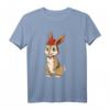 Süßes Bollenhut Häschen T-Shirt – Lustiges Schwarzwald Kaninchen Design, ideales Geschenk für Hasenliebhaber, Schwarzwald-Fans und Tierfreunde