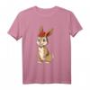 Süßes Bollenhut Häschen T-Shirt – Lustiges Schwarzwald Kaninchen Design, ideales Geschenk für Hasenliebhaber, Schwarzwald-Fans und Tierfreunde