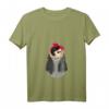 Damen Matroschka Jayne T-Shirt - Pin-up & Rockabilly Stil mit V-Ausschnitt, Perfekt zum HapFrog & für Matroschka Fans
