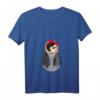 Damen Matroschka Jayne T-Shirt - Pin-up & Rockabilly Stil mit V-Ausschnitt, Perfekt zum HapFrog & für Matroschka Fans