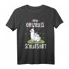 Süßes Kinder Tier Schlafshirt mit Alpaka und Hase – Gemütliches Pyjama Outfit für Kinder, Kids, Herren und Damen