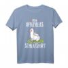 Süßes Kinder Tier Schlafshirt mit Alpaka und Hase – Gemütliches Pyjama Outfit für Kinder, Kids, Herren und Damen