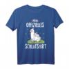Süßes Kinder Tier Schlafshirt mit Alpaka und Hase – Gemütliches Pyjama Outfit für Kinder, Kids, Herren und Damen