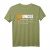 Druncle Like A Normal Uncle Only Drunker T-Shirt - Lustiges Geschenk für den feiernden Onkel, Alkohol-Liebhaber & Party-Fans
