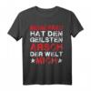 Lustiges T-Shirt mit Spruch: Meine Frau hat den geilsten Arsch der Welt! Mich! - Party- und Urlaubsdesign für Männer