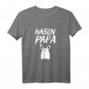 Herren Hasen Papa T-Shirt für Kaninchen Besitzer - Perfektes Geschenk für Hasenliebhaber
