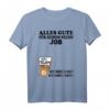 Zum Abschied: Personalisiertes Abschiedsgeschenk T-Shirt für Kollegen, Jobwechsel und Rente – Perfekt zum Unterschreiben & Erinnern