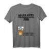 Zum Abschied: Personalisiertes Abschiedsgeschenk T-Shirt für Kollegen, Jobwechsel und Rente – Perfekt zum Unterschreiben & Erinnern