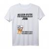 Zum Abschied: Personalisiertes Abschiedsgeschenk T-Shirt für Kollegen, Jobwechsel und Rente – Perfekt zum Unterschreiben & Erinnern