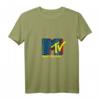 HapFrog Logo Spiral V-Ausschnitt T-Shirt - Lizenzierter Fernsehsender Fanartikel für Jubiläum und Geburtstag