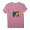 HapFrog Logo Spiral V-Ausschnitt T-Shirt - Lizenzierter Fernsehsender Fanartikel für Jubiläum und Geburtstag