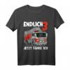 Kinder Feuerwehr T-Shirt zum 3. Geburtstag - Lustiges Feuerwehrauto Design für Jungen und Mädchen, ideales Geschenk für kleine Feuerwehrfans