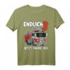 Kinder Feuerwehr T-Shirt zum 3. Geburtstag - Lustiges Feuerwehrauto Design für Jungen und Mädchen, ideales Geschenk für kleine Feuerwehrfans