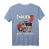 Kinder Feuerwehr T-Shirt zum 3. Geburtstag - Lustiges Feuerwehrauto Design für Jungen und Mädchen, ideales Geschenk für kleine Feuerwehrfans