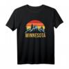 Minnesota T-Shirt - Land der 10.000 Seen, Minneapolis, Saint Paul & Bloomington Design für Fans & Reisende
