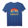 Minnesota T-Shirt - Land der 10.000 Seen, Minneapolis, Saint Paul & Bloomington Design für Fans & Reisende