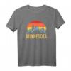Minnesota T-Shirt - Land der 10.000 Seen, Minneapolis, Saint Paul & Bloomington Design für Fans & Reisende