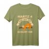 Hartz 4 Und Der Tag Gehört Dir Faultier T-Shirt – Lustiges Geschenk für Arbeitslose, Männer & Frauen, perfekt für Geburtstag & Humor