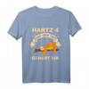 Hartz 4 Und Der Tag Gehört Dir Faultier T-Shirt – Lustiges Geschenk für Arbeitslose, Männer & Frauen, perfekt für Geburtstag & Humor