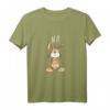 Nö Statement Kaninchen Langarmshirt - Lustiges Tiermotiv im Comic Style für Hasenfreunde, Kinder, Damen & Herren als Oster- und Geschenkidee
