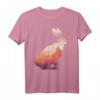Wald Natur Tiermotiv Kaninchen Geschenk Hase T-Shirt – Perfektes Geschenk für Tierliebhaber, Kinder & Hasenfreunde zu Weihnachten, Geburtstag oder Ostern