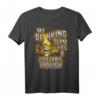 My Drinking Team Has A Football Problem T-Shirt – Lustiges Football & Bier Team Shirt für Fans, Spieler & Trainer