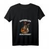 Damen Offizielles Schlafshirt mit Hasenmotiv | Kuscheliger Pyjama Schlafanzug mit V-Ausschnitt, Perfekt als Geschenk zu Weihnachten oder Geburtstag