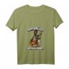 Damen Offizielles Schlafshirt mit Hasenmotiv | Kuscheliger Pyjama Schlafanzug mit V-Ausschnitt, Perfekt als Geschenk zu Weihnachten oder Geburtstag