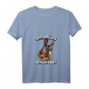 Damen Offizielles Schlafshirt mit Hasenmotiv | Kuscheliger Pyjama Schlafanzug mit V-Ausschnitt, Perfekt als Geschenk zu Weihnachten oder Geburtstag