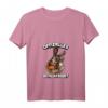 Damen Offizielles Schlafshirt mit Hasenmotiv | Kuscheliger Pyjama Schlafanzug mit V-Ausschnitt, Perfekt als Geschenk zu Weihnachten oder Geburtstag
