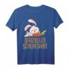 Offizielles Kaninchen Schlafshirt Pyjama – Lustiges Geschenk für Hasenliebhaber, Langschläfer und entspannte Nächte für Damen und Herren