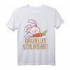 Offizielles Kaninchen Schlafshirt Pyjama – Lustiges Geschenk für Hasenliebhaber, Langschläfer und entspannte Nächte für Damen und Herren
