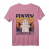 Alpaka Pew Pew Madafakas - Vintage / Retro lustiges Geschenk T-Shirt für Lama und Alpaka Fans, perfekt für JGA, Geburtstag & Party
