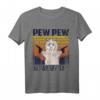 Alpaka Pew Pew Madafakas - Vintage / Retro lustiges Geschenk T-Shirt für Lama und Alpaka Fans, perfekt für JGA, Geburtstag & Party