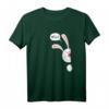Hello Hase T-Shirt Weißes Kaninchen Funshirt Tiermotiv im Comic Style – Lustiges Ostergeschenk für Kinder, Damen und Herren, Hasenhalter & Tierfreunde