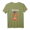 Hase mit Axt Cartoon Kaninchen T-Shirt – Lustiges und Gruseliges Halloween Kostüm für Damen, Kinder & Hasenliebhaber