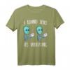 Vibrantes Alien mit Katze T-Shirt – Lustiges Geschenk für Katzen- und Alien-Fans zu Geburtstag & Weihnachten
