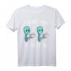 Vibrantes Alien mit Katze T-Shirt – Lustiges Geschenk für Katzen- und Alien-Fans zu Geburtstag & Weihnachten