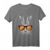 Lustiges HapFrog T-Shirt mit Hase und Sonnenbrille – Klassisch geschnitten, perfekt für Damen, Herren & Kinder