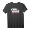 Grill Wars T-Shirt – Vorsichtig, die Wurst hat eine dunkle Seite, lustiges Geschenk für Grillfans, Männer & Frauen