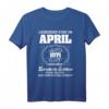 50. Geburtstag Mann April 1971 T-Shirt – Vintage Design, Limitierte Edition für 50 Jahre Jubiläum, Humorvolles Geschenk für Männer